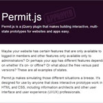 Permit.js - building interactive, multi-state prototypes